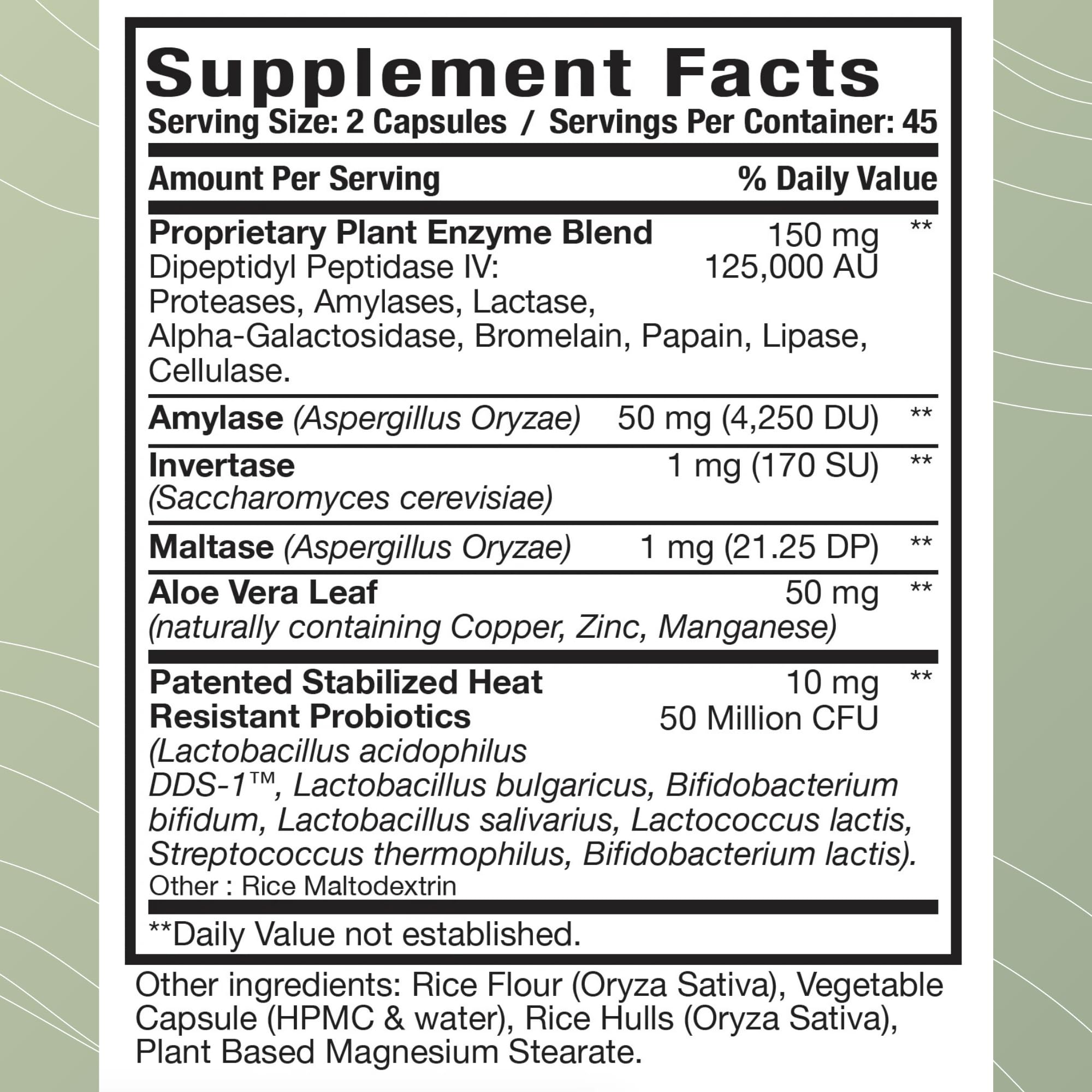 Optimal Health Systems cápsulas alineadas, fácil dosificación y comodidad