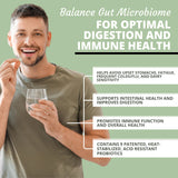 Optimal Health Systems polvo o mezcla textura que ilustra liberación Opti-Blend