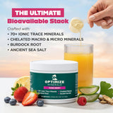 Optimize Minerals cuchara dosificadora con medida para uso diario sencillo