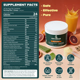 Optimize Minerals etiqueta de ingredientes destacando minerales quelados y pruebas