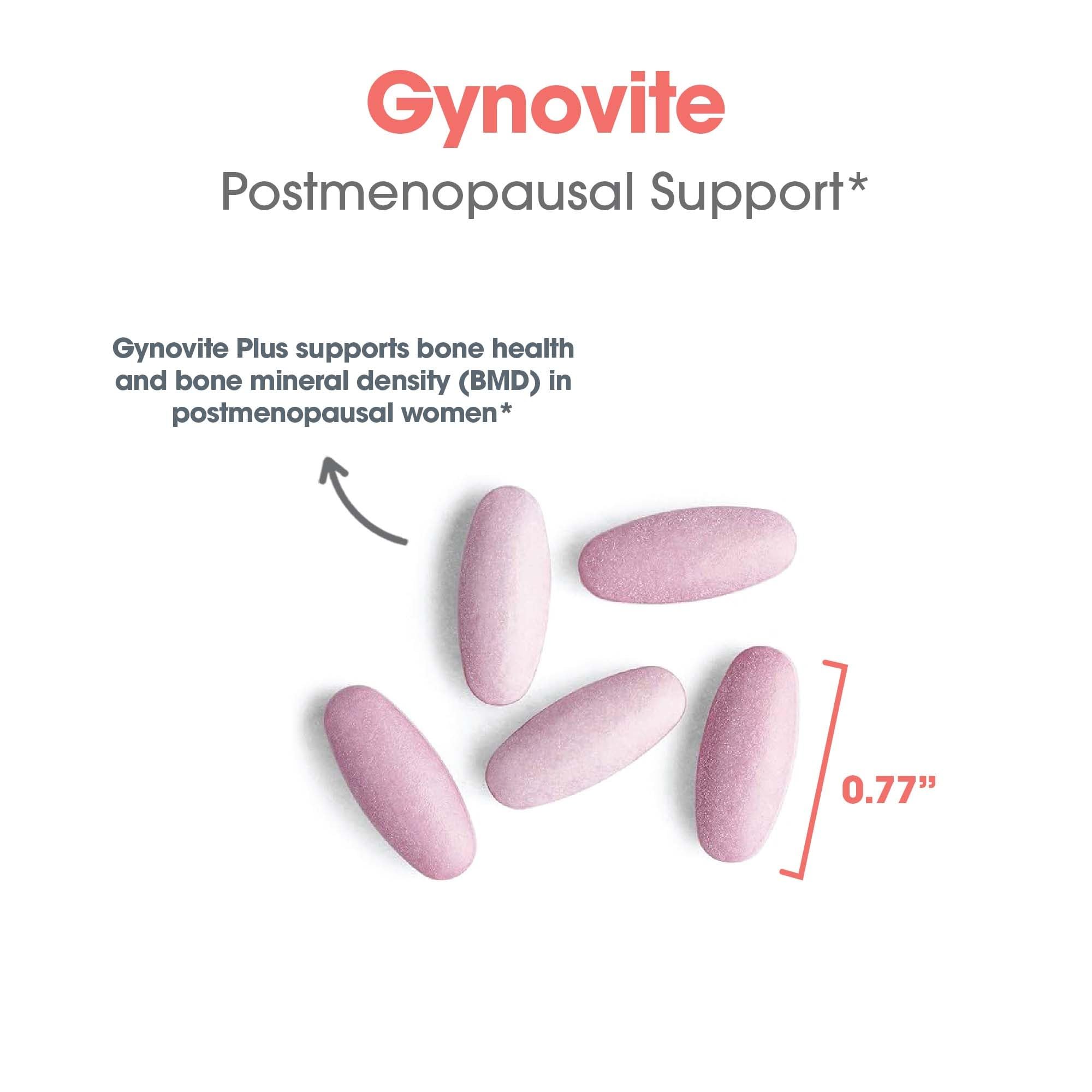 Optimox Gynovite Plus persona tomando cápsula para integrar en rutina