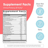 Optimox Optivite mujer tomándolo en rutina matutina para apoyo nutricional
