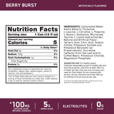 Optimum Nutrition burbujas y textura ligera que refrescan y rehidratan