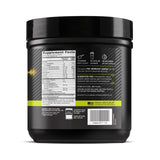 Optimum Nutrition bote abierto con contenido visible, facilita medición y uso.