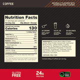 Optimum Nutrition batido preparado en vaso listo para recuperación postentreno