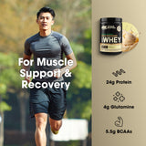 Optimum Nutrition batido preparado en vaso listo para consumir tras el entrenamiento