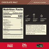 Optimum Nutrition batido preparado en vaso, listo para recuperación post-entreno