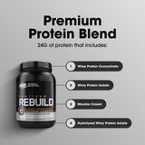 Optimum Nutrition batido oscuro en vaso listo para beber que favorece la recuperación