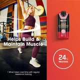 Optimum Nutrition batido en mano listo para beber y recargar proteínas
