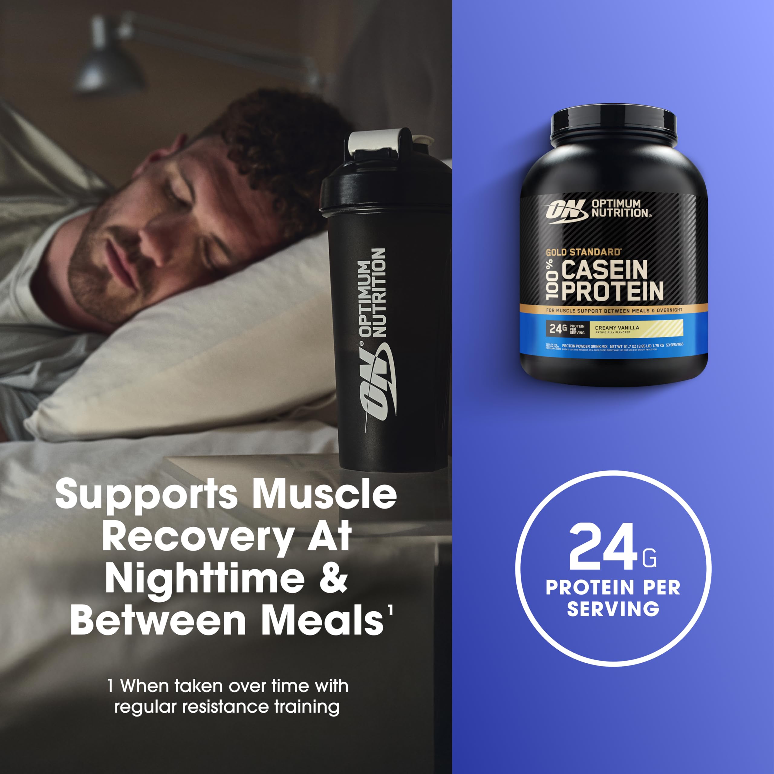Optimum Nutrition cazo con porción precisa para control de macronutrientes