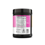 Optimum Nutrition envase 1 lb junto a botella para comparar tamaño y duración