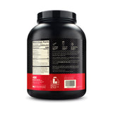 Optimum Nutrition varios productos sobre mesa para comparar presentaciones