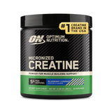 Optimum Nutrition envase frontal mostrando la creatina y confianza de marca