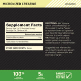 Polvo micronizado de Optimum Nutrition con textura fina, fácil mezcla