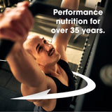 Optimum Nutrition cucharada con polvo demostrando dosificación precisa