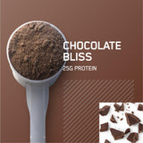 Optimum Nutrition primer plano del polvo con textura fina y disolución rápida