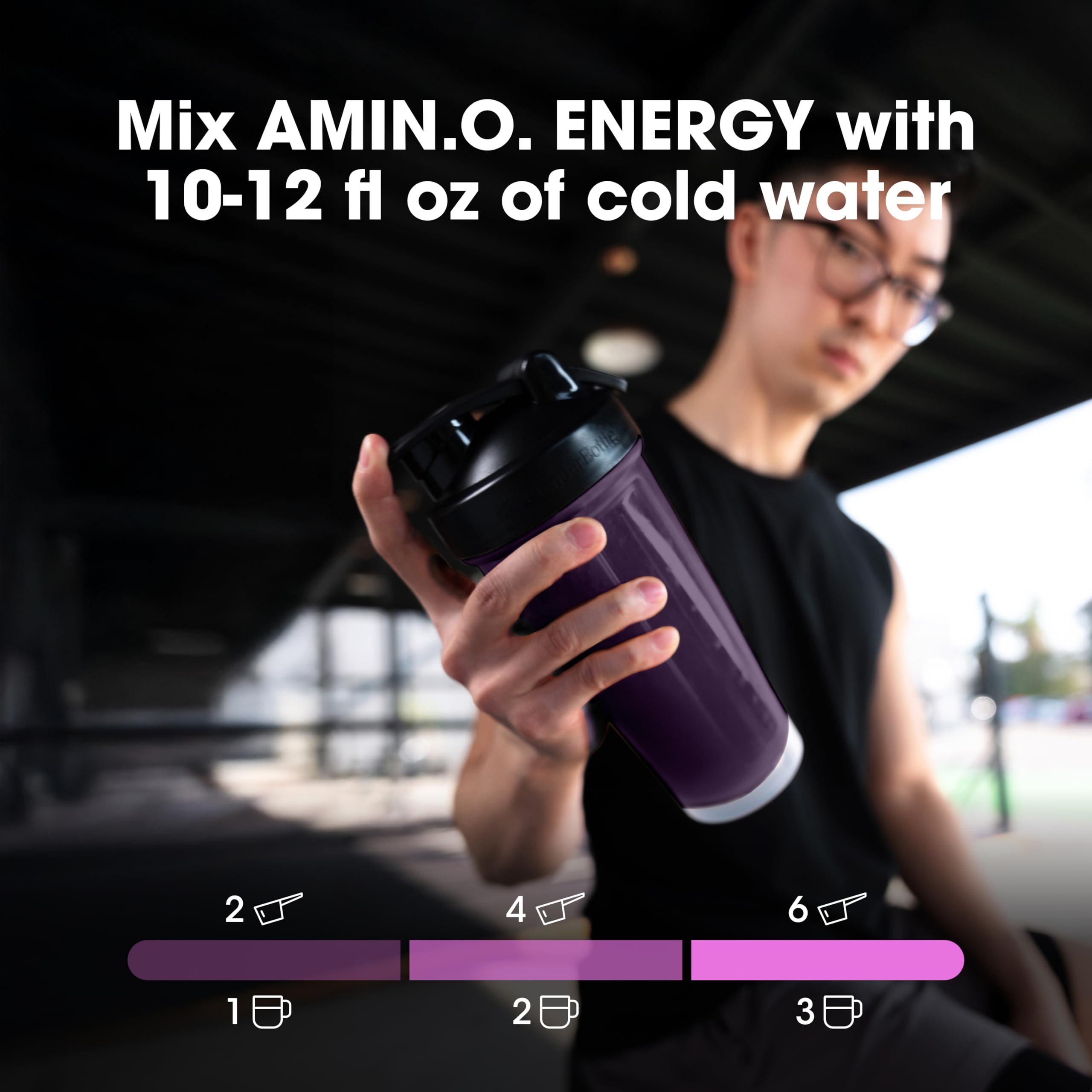 Optimum Nutrition botella reutilizable en gimnasio, aporta energía y enfoque