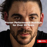 Optimum Nutrition envase de 10 lb mostrado junto a objetos para comparar tamaño