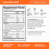 Optimum Nutrition polvo naranja abierto mostrando textura fina y fácil disolución