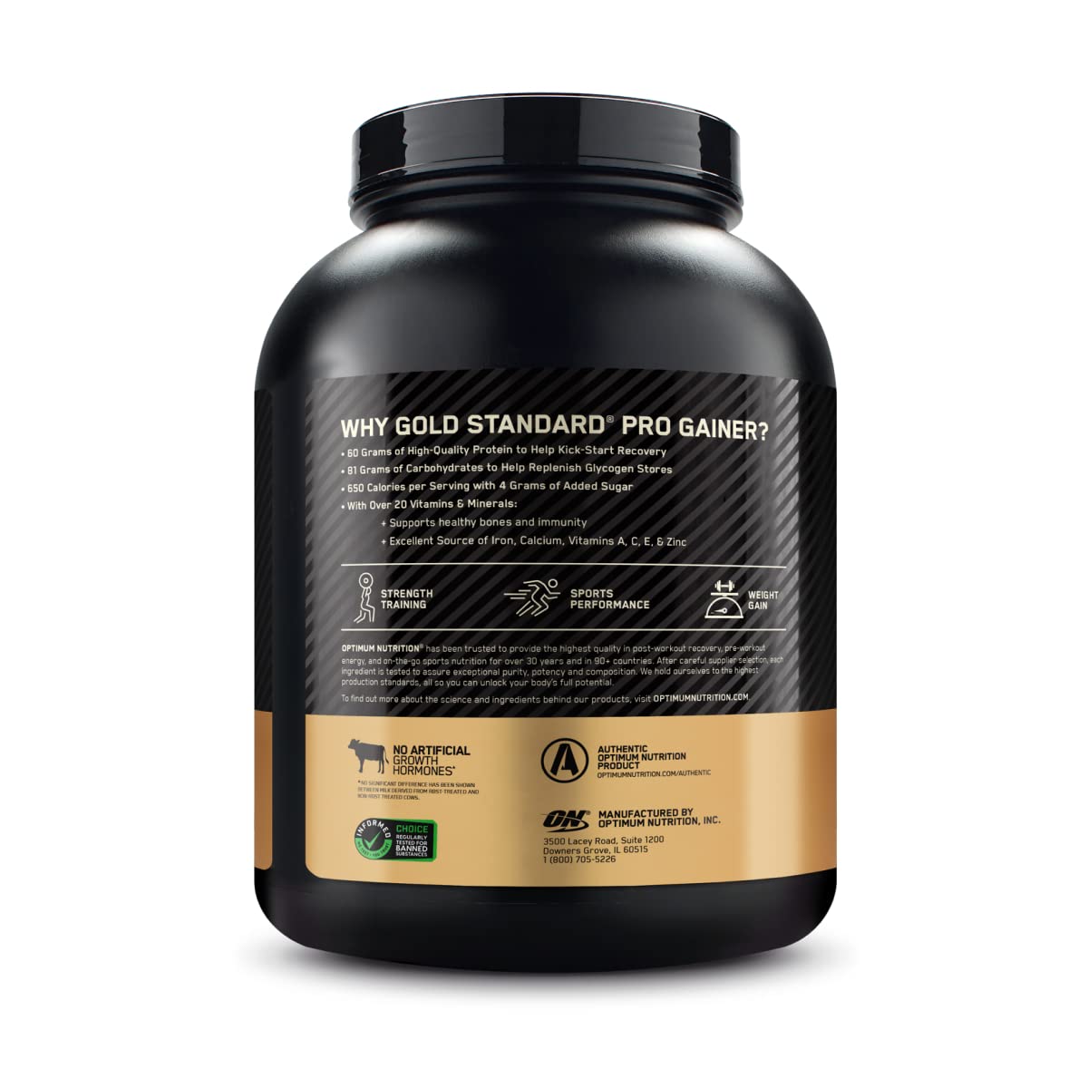 Optimum Nutrition estilo de vida desayuno hipercalórico para incrementar calorías
