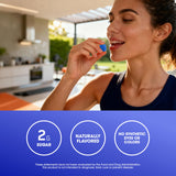 Optimum Nutrition etiqueta nutricional legible, detalle de 5 g creatina por ración