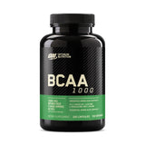 Optimum Nutrition frasco frontal mostrando 200 cápsulas y conveniencia
