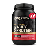 Optimum Nutrition vista frontal del envase, clara identificación y confianza
