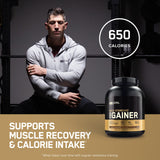 Optimum Nutrition batido preparado en vaso, aporte calórico y proteína visible