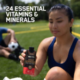 Optimum Nutrition ingredientes en primer plano, calidad y claridad