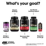 Optimum Nutrition ingredientes naturales té verde y café verde enfatizando origen vegetal