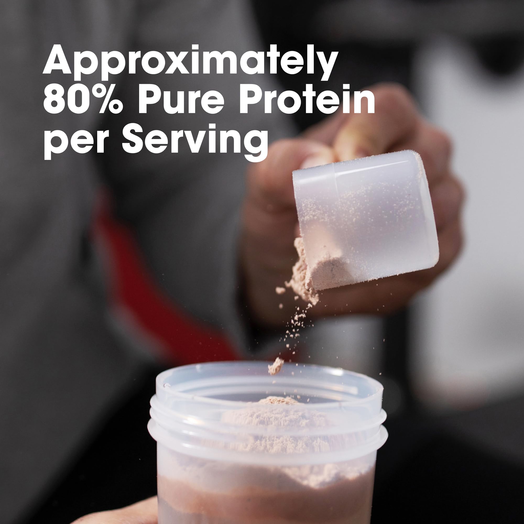 Gráfico ilustrando proceso de ultrafiltración e hidrolizado de Optimum Nutrition, pureza