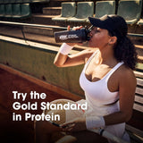 Optimum Nutrition aislado y concentrado de suero como fuentes de proteína
