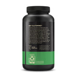 Optimum Nutrition frasco junto a pesa para comparar tamaño y porciones