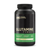 Optimum Nutrition frasco frontal mostrando diseño y tamaño práctico