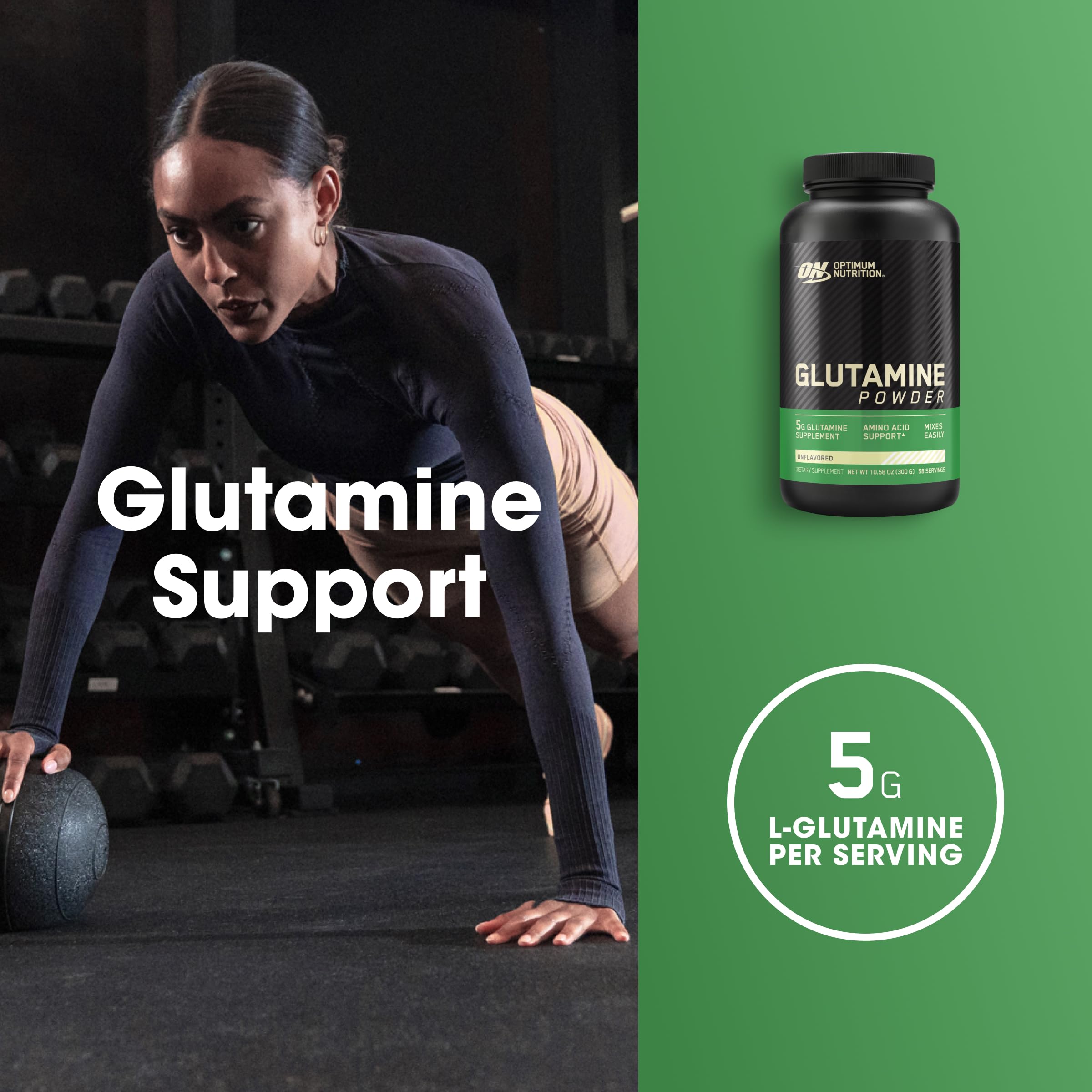 Optimum Nutrition polvo blanco sin sabor, textura fina y mezcla fácil