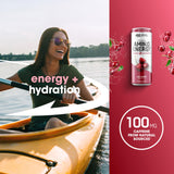 Optimum Nutrition lata abierta vista superior fácil de beber y práctica