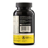 Optimum Nutrition frasco abierto con tabletas expuestas para uso cotidiano