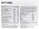 Optimum Nutrition opti-men tabletas en mano que facilitan la ingestión