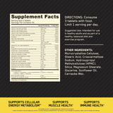Optimum Nutrition tabletas en mano explicando dosis diaria práctica