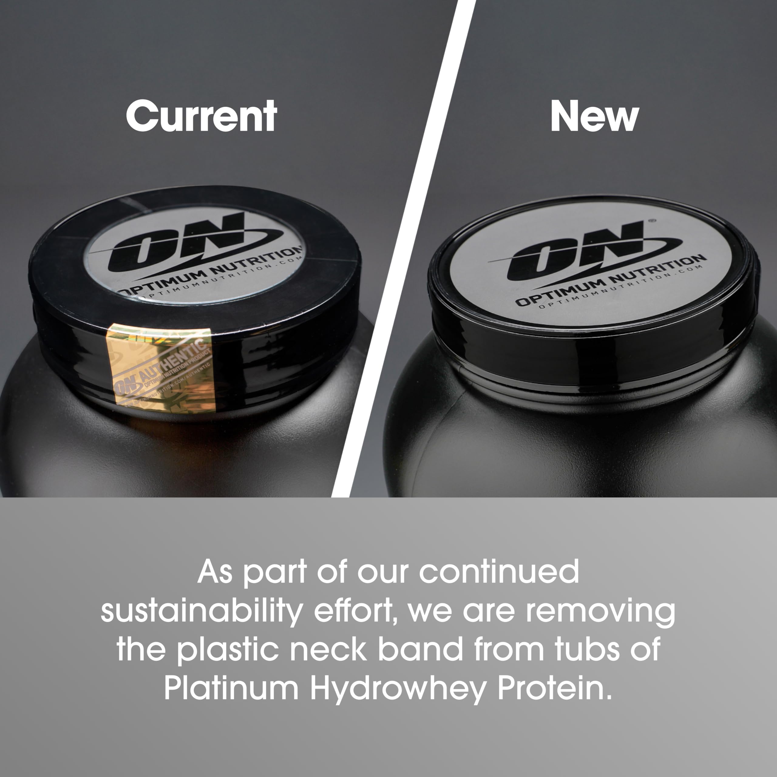 Optimum Nutrition cuchara con porción de polvo, dosificación sencilla y sensación premium
