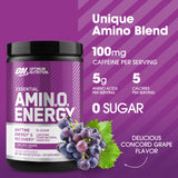 Optimum Nutrition polvo en mano mostrando textura fina para mezcla rápida y recuperación