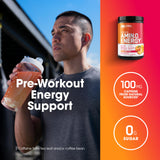 Optimum Nutrition porcionado con cucharilla indicando facilidad de uso
