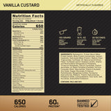 Optimum Nutrition primer plano del polvo con textura fina y mezcla fácil