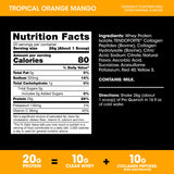 Optimum Nutrition vaso preparado Tropical Orange Mango, refresca tras ejercicio