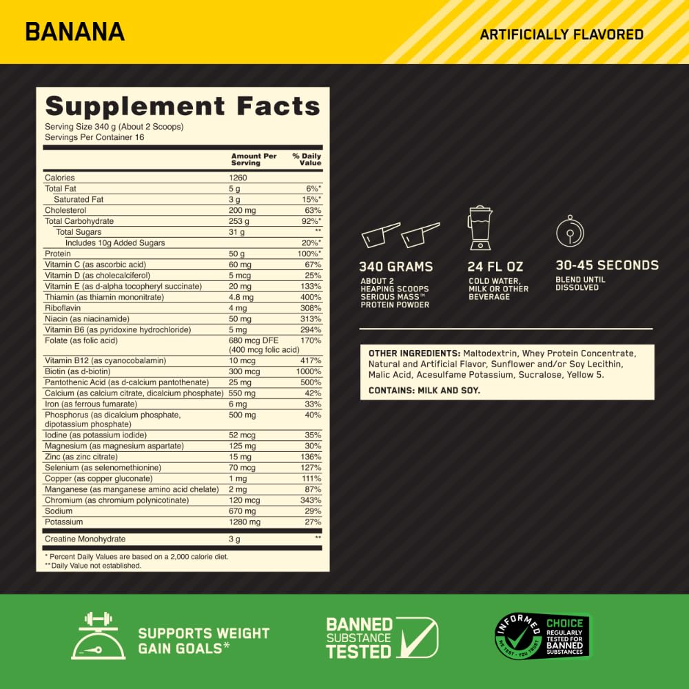 Optimum Nutrition cierre y etiqueta del envase con información visible y confianza