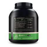 Optimum Nutrition producto en sala de entrenamiento, ideal para fases de volumen