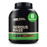 Optimum Nutrition bote frontal mostrando etiqueta y peso, aporta calorías concentradas