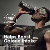 Optimum Nutrition batidora con fruta y mantequilla de cacahuete para más calorías