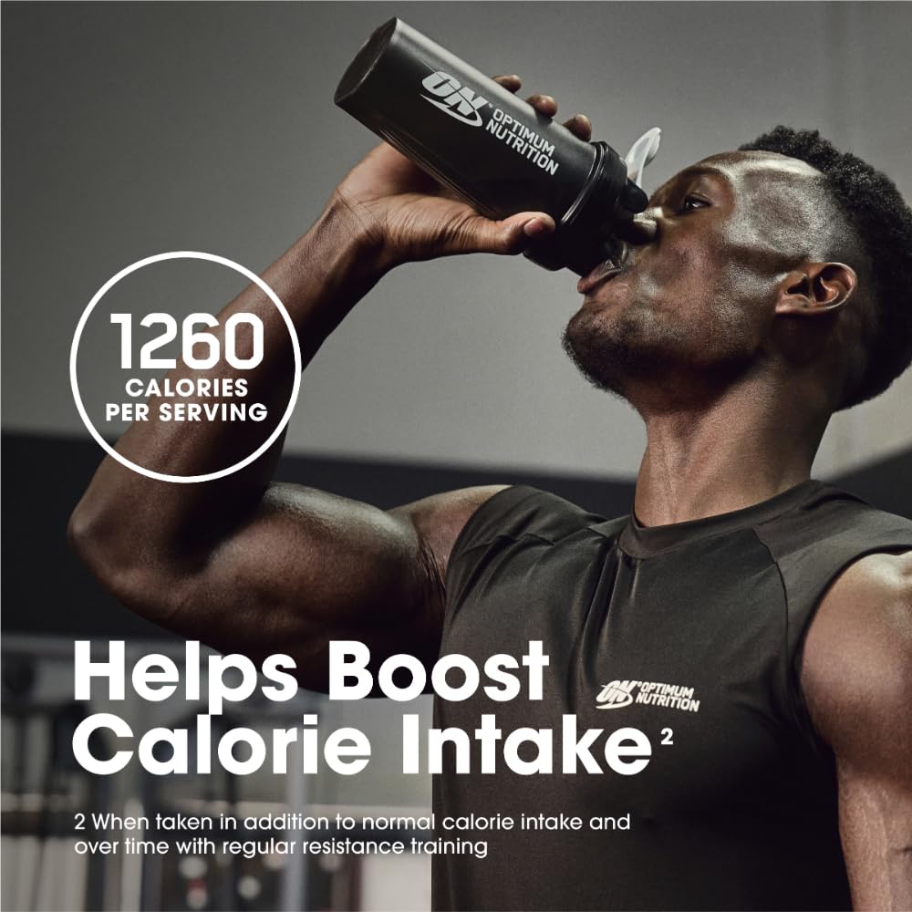 Optimum Nutrition ingredientes añadidos como frutas y leche para calorías