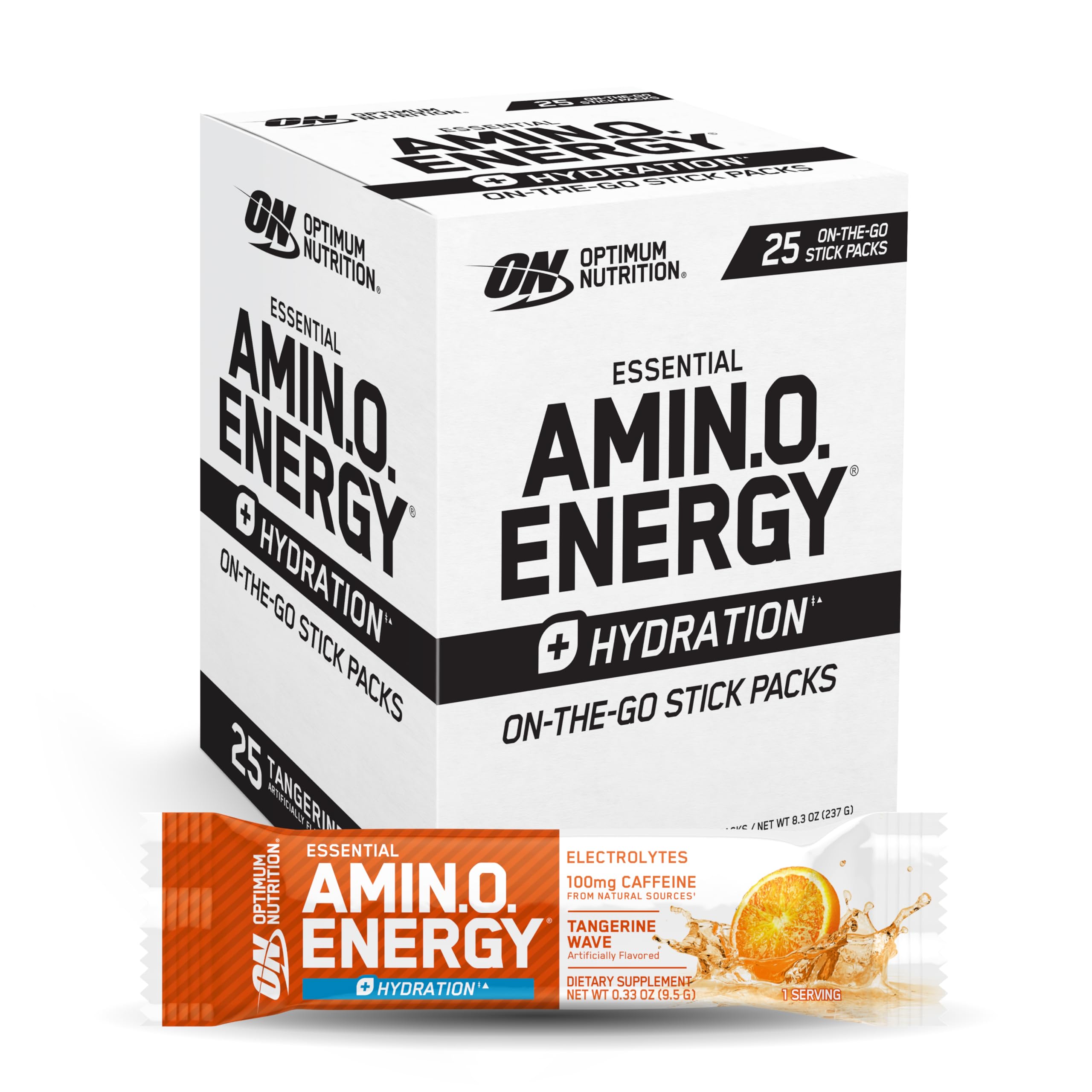 Optimum Nutrition sobre frontal tangerine wave muestra presentación práctica